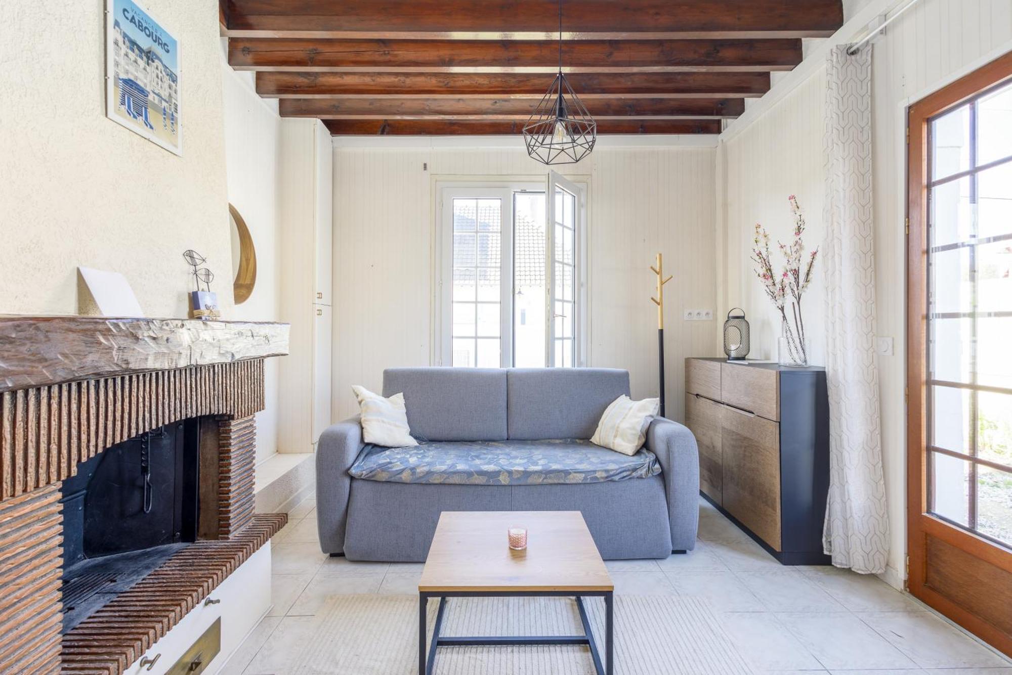 La Maison Cabourgeaise Proche Mer Extérieur photo
