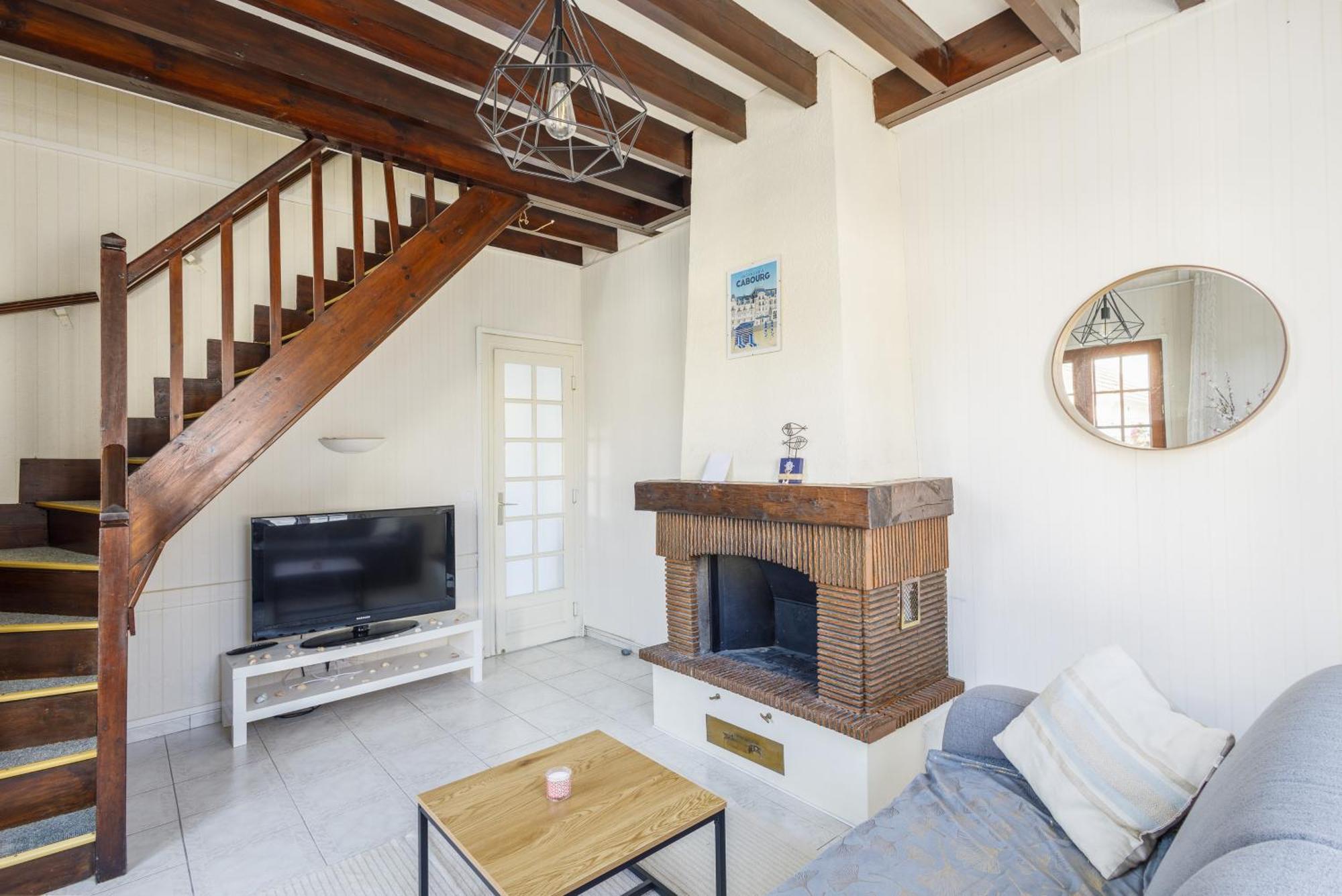 La Maison Cabourgeaise Proche Mer Extérieur photo
